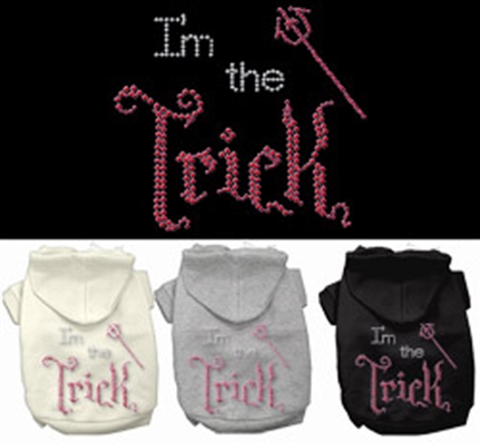 I'm the Trick Rhinestone Hoodies