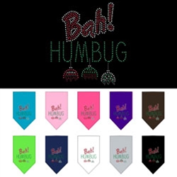 Bah Humbug Rhinestone Bandana