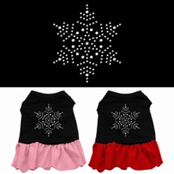 Snowflake Rhinestone Dress
