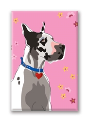 Great Dane Fridge Magnet