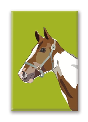 Horse, Pinto Fridge Magnet