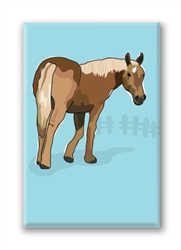 Horse, Quarter Fridge Magnet