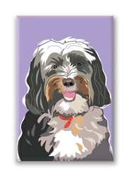 Tibetan Terrier Fridge Magnet