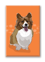 Welsh Corgi - Fridge Magnet