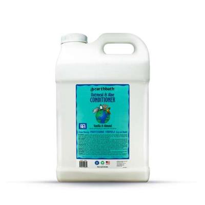 earthbath® Oatmeal & Aloe Conditioner, Vanilla & Almond, Helps Relieve Itchy Dry Skin, Made in USA, 320 oz