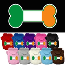 Bone Flag Ireland Screen Print Pet Hoodies