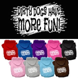 Dirty Dogs Screen Print Pet Hoodies