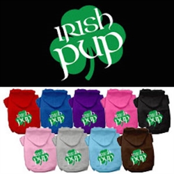 Irish Pup Screen Print Pet Hoodies