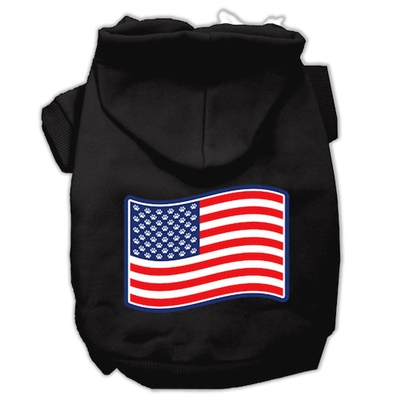 Paws and Stripes Screen Print Pet Hoodies