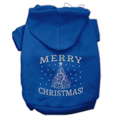 Shimmer Christmas Tree Pet Pet Hoodies