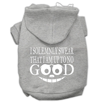 Up to No Good Screen Print Pet Hoodies