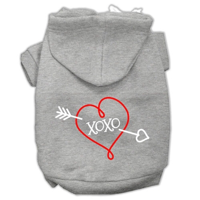 XOXO Screen Print Pet Hoodies