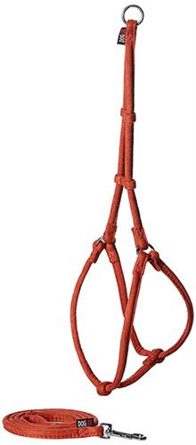 Dogline Comfort Microfiber Round Step-In Harness + Lead
