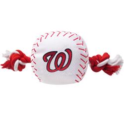 Washington Nationals Baseball Toy - Nylon w/rope