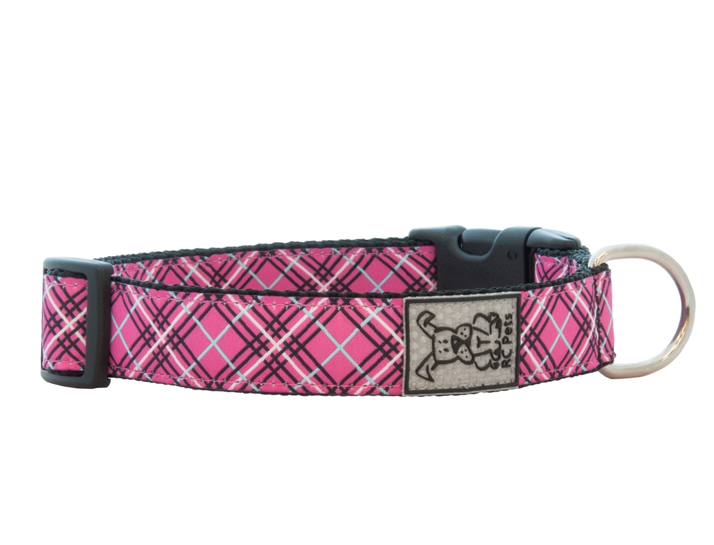 Collars & Leads Pink Tartan