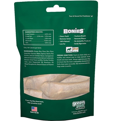 BONIES Natural Dental Health Multi-Pack LARGE (5 Bones / 11.15 oz)