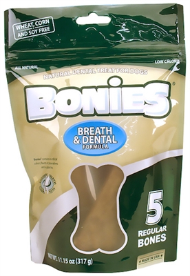 BONIES Natural Dental Health Multi-Pack LARGE (5 Bones / 11.15 oz)