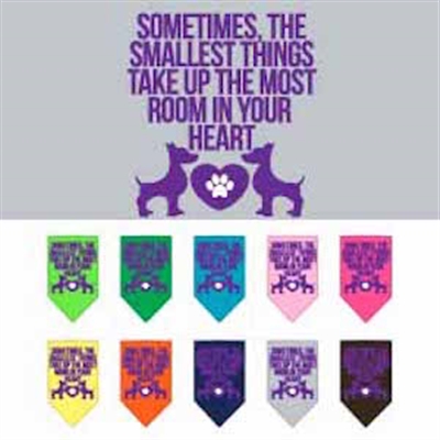 Smallest Things Screen Print Bandana