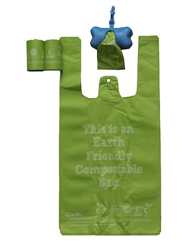 Green Eco-Friendly Pet Waste Bags from Thermoplastic Starch - SOLD OUT