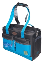 Turquoise Blue Touchdog Active-Purse Water Resistant Dog Carrier