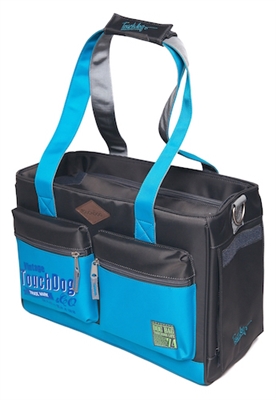 Turquoise Blue Touchdog Active-Purse Water Resistant Dog Carrier