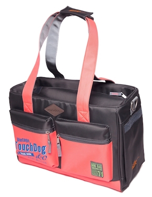 Faded Pink Touchdog Active-Purse Water Resistant Dog Carrier