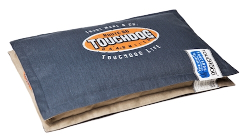 Royal Blue Touchdog Sporty Shock-Stitched Reversible Rectangular Thick Dog Mat