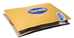 Mustard Yellow Touchdog Sporty Shock-Stitched Reversible Rectangular Thick Dog Mat