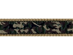 Green Camo - 3/4" Collars, Leashes and Harnesses