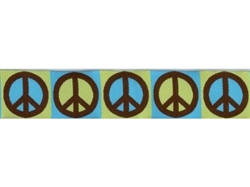 Peace Sign - 3/4" Collars, Leashes and Harnesses