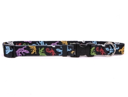 Geckos Black Standard Collar