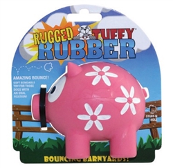 Tuffy Rugged Rubber Pig Ball