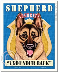 Shepherd Security-(German Shepherd)