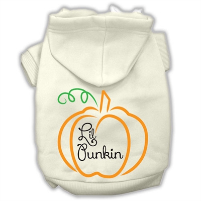 Lil Punkin Halloween Fall Screen Print Hoodie