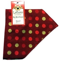 Christmas Dots Bandana