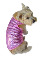 Malibu Pink Sequin Tank