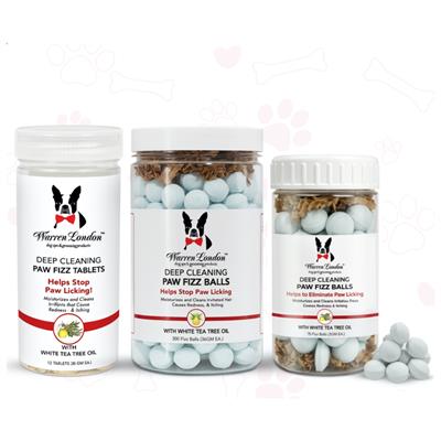 Deep Cleaning Paw Fizz Tablets / Balls
