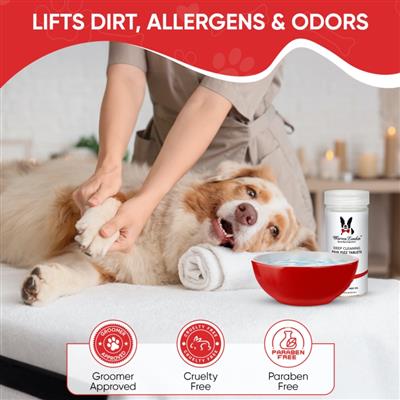 Deep Cleaning Paw Fizz Tablets / Balls