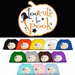Too Cute to Spook Screen Print Shirt
