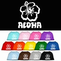 Aloha Screen Print Shirt