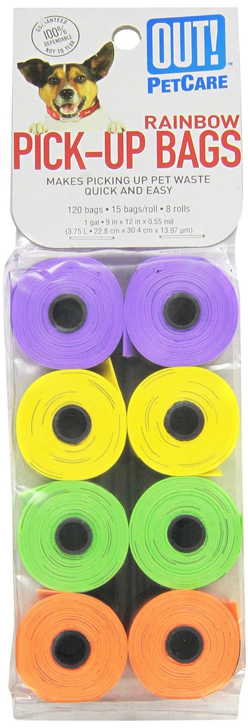 Rainbow Waste PickUp Bags 120 ct.