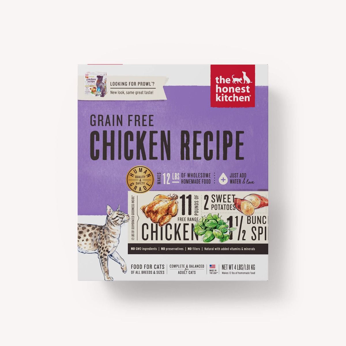 The Honest Kitchen Dehydrated Chicken Formula Cat Food (Prowl)