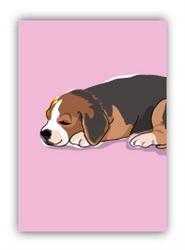 Beagle Pup - Fridge Magnet