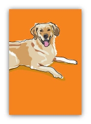 Golden Retriever - Fridge Magnet