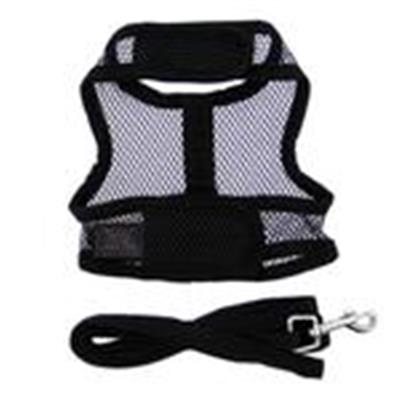 Cool Mesh Dog Harness - Solid Black