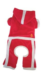 PP Red Terry Hoody Jumper