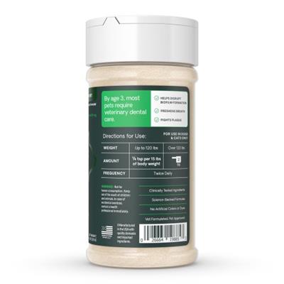Dental Care Powder for Cats and Dogs 4.2 Oz