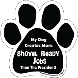 Shovel Ready Jobs Magnet