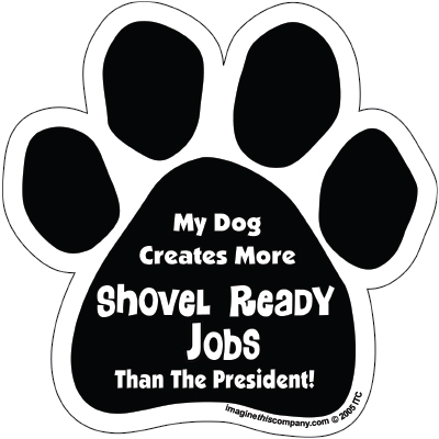 Shovel Ready Jobs Magnet