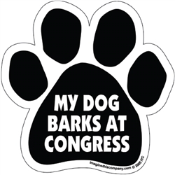 My Dog Barks at Congress Magnet